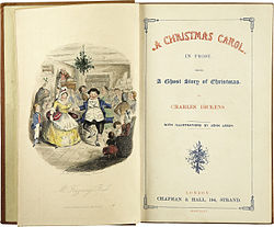250px charles dickens a christmas carol title page first edition 1843